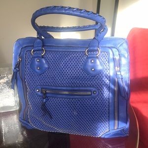 Royal blue Aldo shoulder bag
